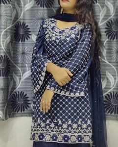 it’s a beautiful designer sharara set with full st