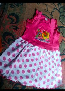 Vibrant Baby Dresses - Pack of 6