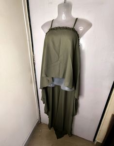 High-low Olive Top✳️