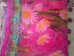 Vibrant Floral Print Kurta