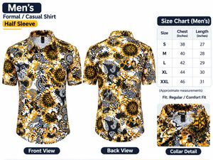 Men's Short Sleeve Printed Shirt