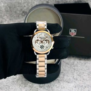 Elegant Two-Tone Watch