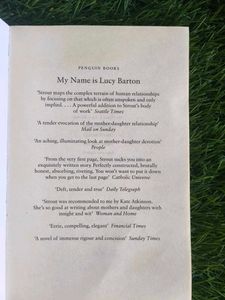 My Name is Lucy Barton by Elizabeth Strout