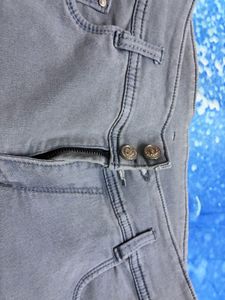 Stylish Grey Denim Jeans