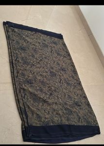 Elegant Floral Print Saree