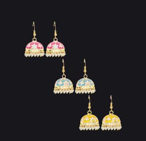 Handcrafted Jhumka Earrings Set of 3