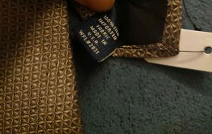 Imported SR Designer Golden brown Tie