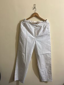 Classic White Women's Pants