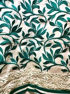 Embroidered Kurta Fabric Set