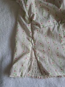 Cute Floral Puff Sleeve Top