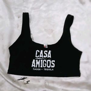 Casa Amigos Crop Top