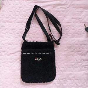 Black Teddy Bear Crossbody Bag