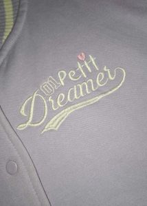 Purple &amp; White Varsity Jacket