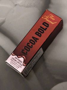 Too Faced Cocoa Bold Lipstick 😍❤️