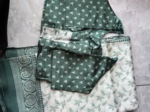 Elegant Saree with Matching Blouse