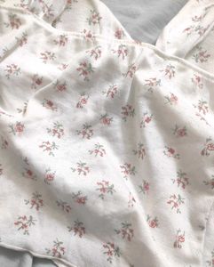 coquette Floral Cami Top with Lace Trim