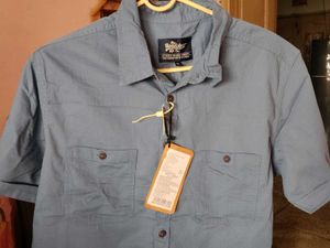 Men's Short Sleeve Button-Up Shirt