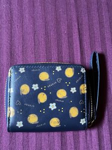 Cute Orange Print Wallet