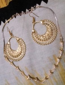 Boho Statement Earrings &amp; Necklace Set