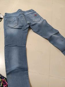 Men's Light Wash Slim Fit Jeans