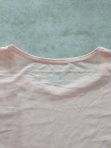 Light Pink Casual T-Shirt