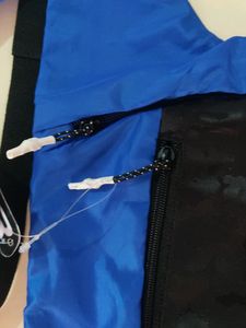 Gear Unisex Blue &amp; Black Colorblocked  Backpack