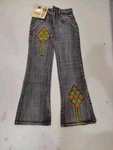 Y2K Neon Geometric Kite Embroidery