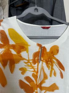 Floral Print Kurta
