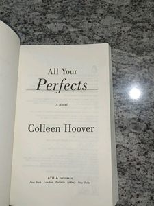 All Your Perfects By Colleen Hoover
