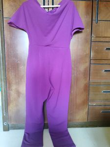 Stylish Purple Jumpsuit