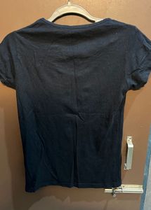 Black "Life" Graphic T-Shirt