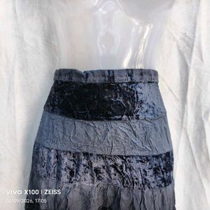 Unique Striped Ethnic Skirt