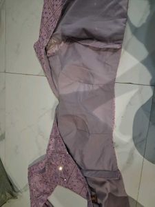 Stunning Sequined Saree with Blouse