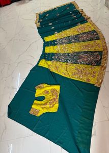 Lehenga Choli type saree