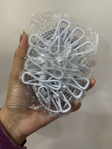 Nylon elastic cloth rope with clips