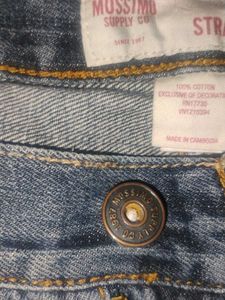Men's Blue Wash Denim Jeans