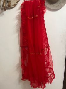 Stunning Red Embellished Gown