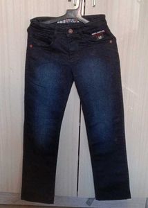 Stylish Dark Wash Denim Jeans