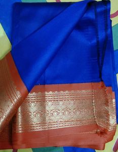 Royal Blue Dress Material South Indian Style