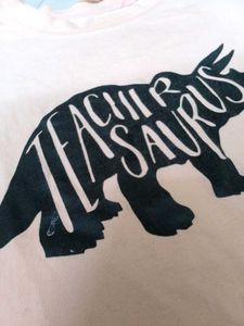 Peach Graphic Tee