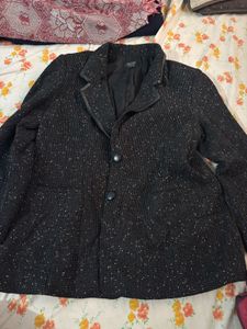 Black tweed Blazer