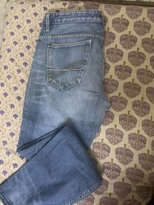 Men's Blue Wash Denim Jeans