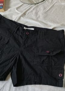 Black Cargo Shorts