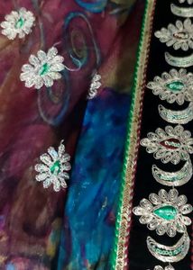 New Net Saree