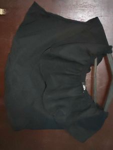 shein Elegant Black off shoulder top