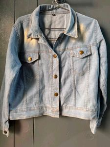 Classic Light Wash Denim Jacket