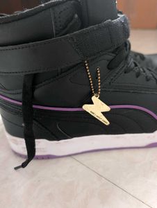 Puma Black High-Top Sneakers