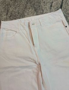 White Wide Leg Jeans