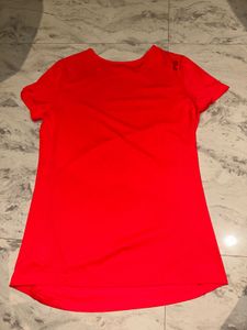 Reebok Red Athletic T-Shirt