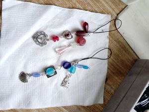 Handmade Beaded Phone Charms